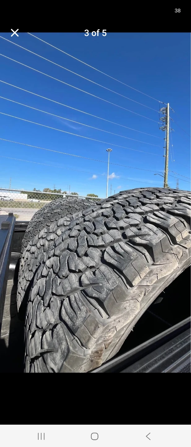 Set of 4 BFGoodrich allTerrain Tires - photo 5