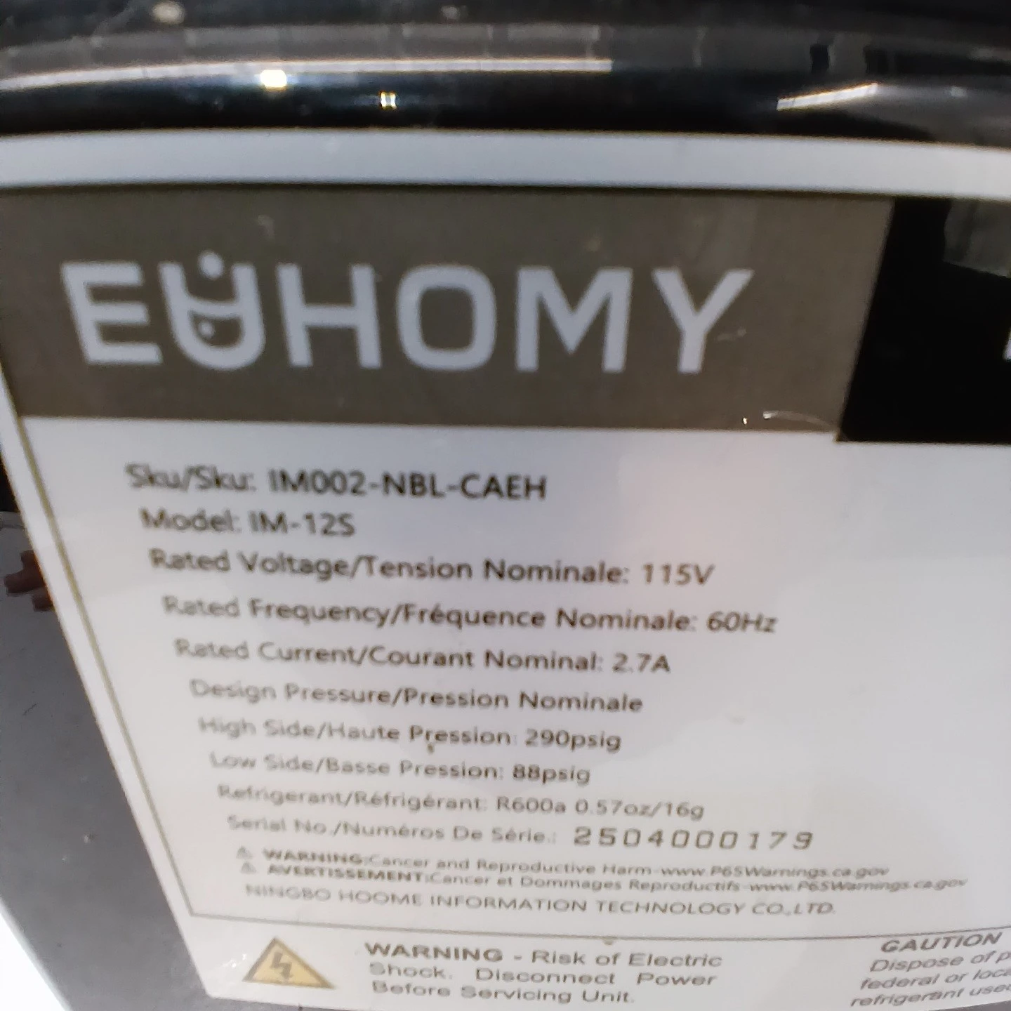 Euhomy Nugget Ice Maker- Good machine - photo 2