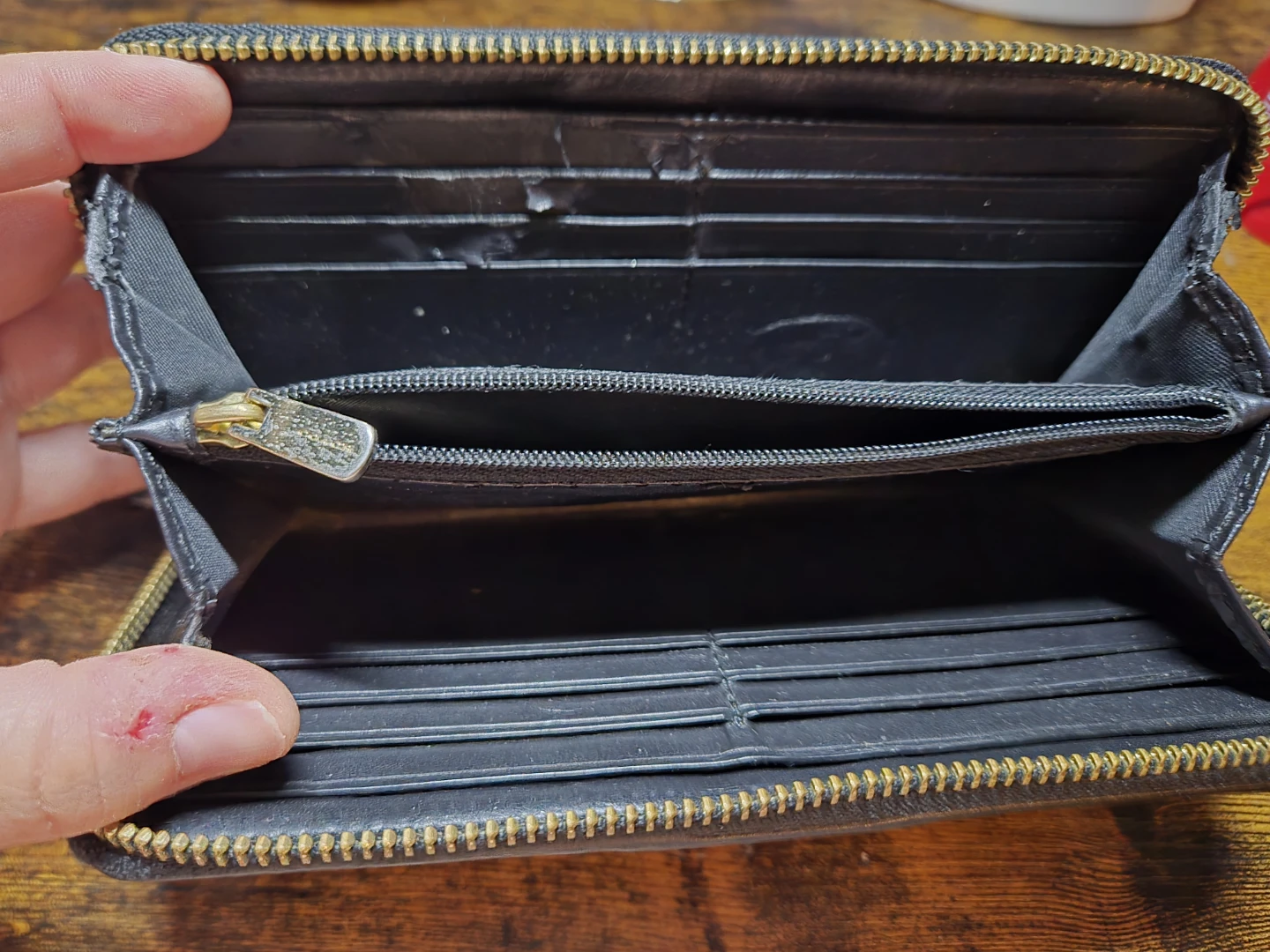 Coach Signature Zip-Around Wallet - photo 2