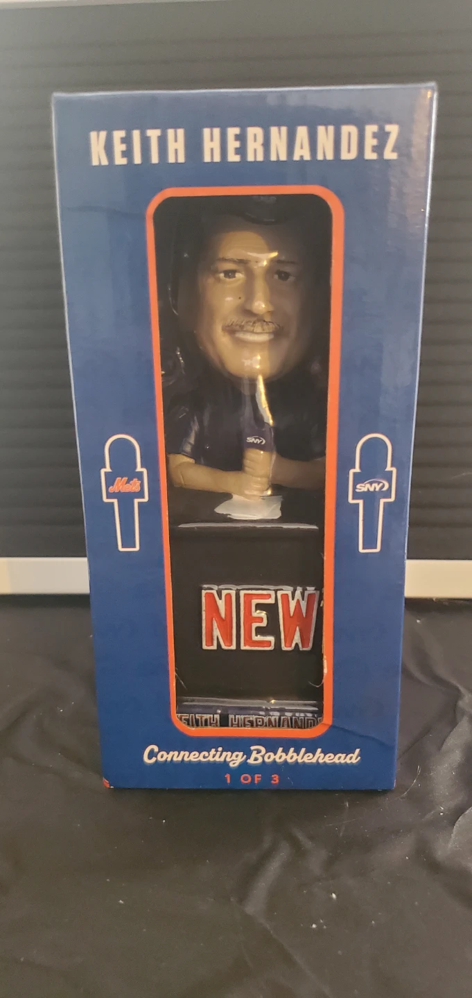 Keith Hernandez SNY Connecting Bobblehead 1 of 3