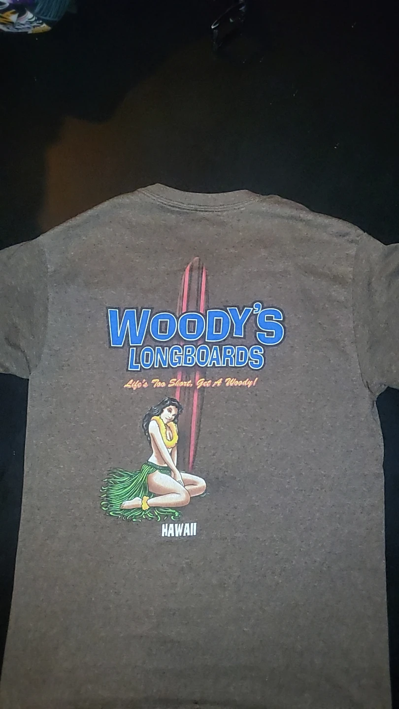 Woody's Longboards Hawaii T-Shirt - photo 2