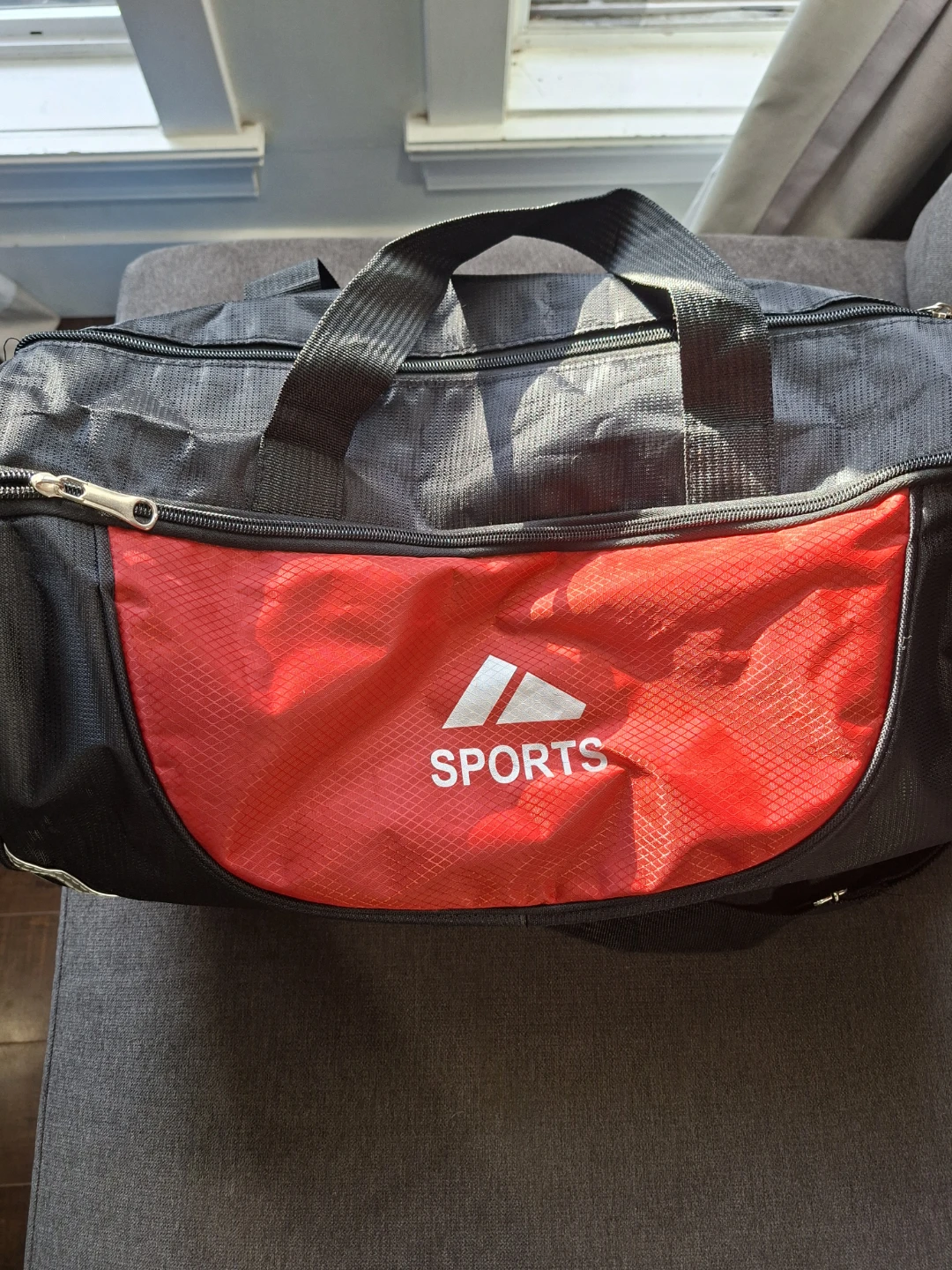 Sports duffel bag