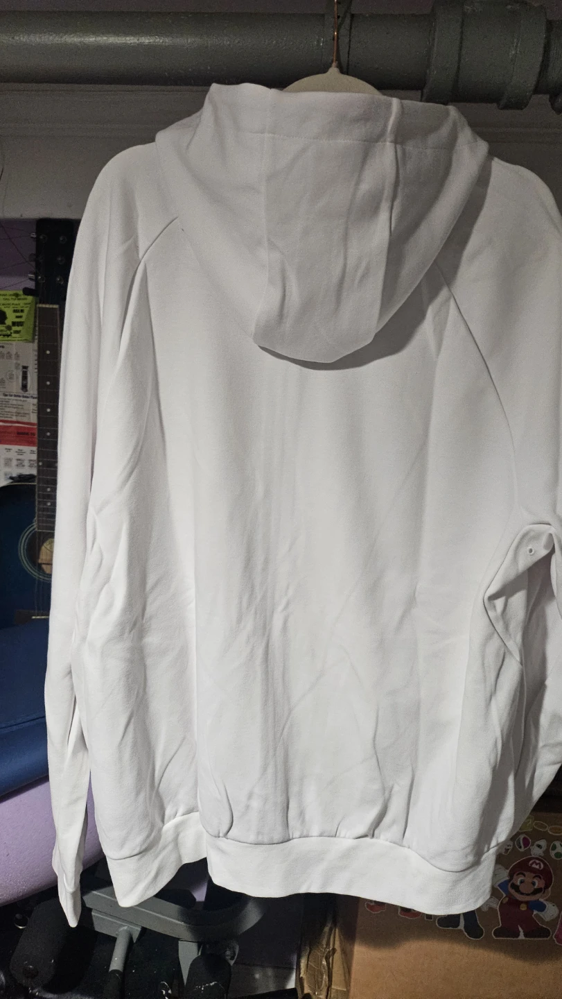 New Nike Dri-FIT Full-Zip Hoodie White - photo 4