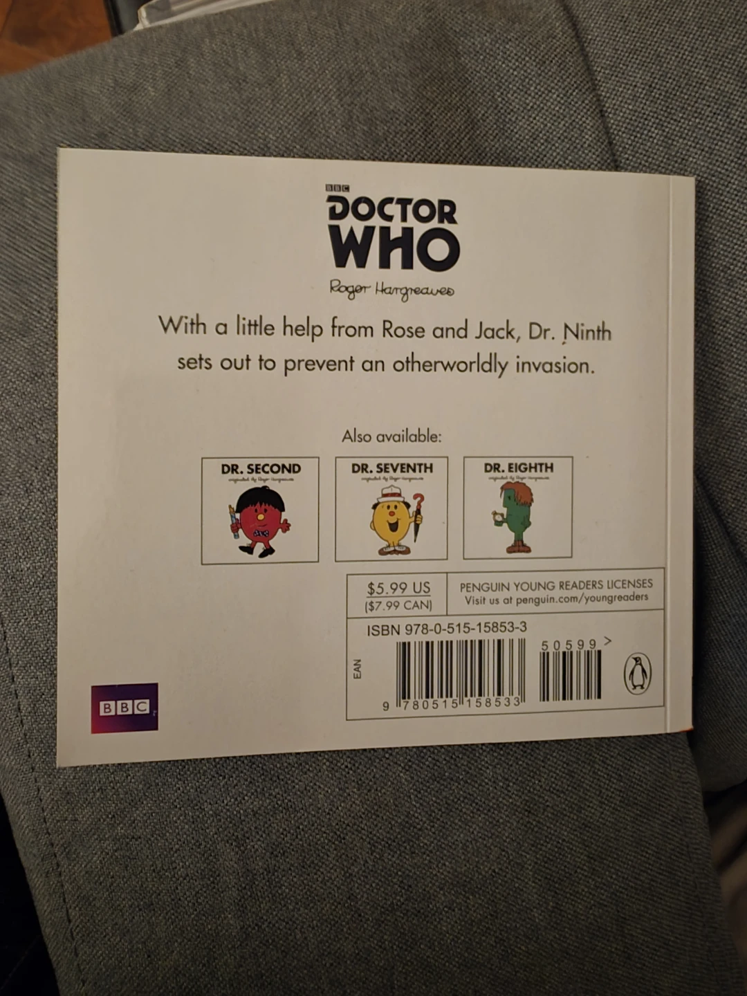 Dr. Ninth Doctor Who Roger Hargreaves Book - photo 2
