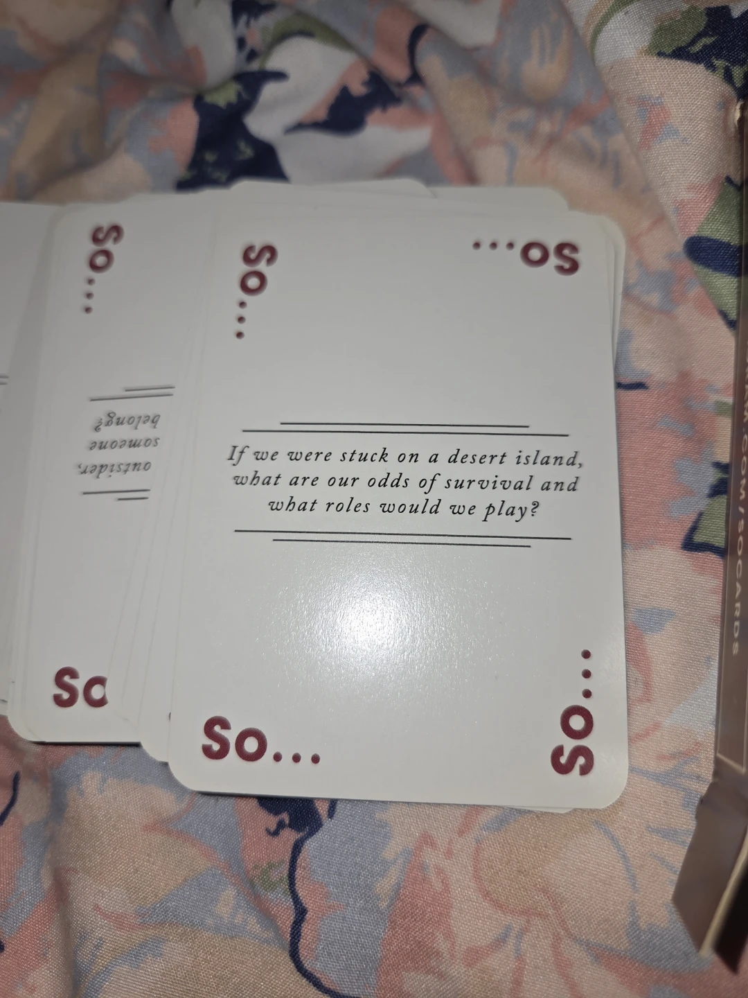 'So, More Than Friends' Deep Conversations Intimate Card Game - photo 5