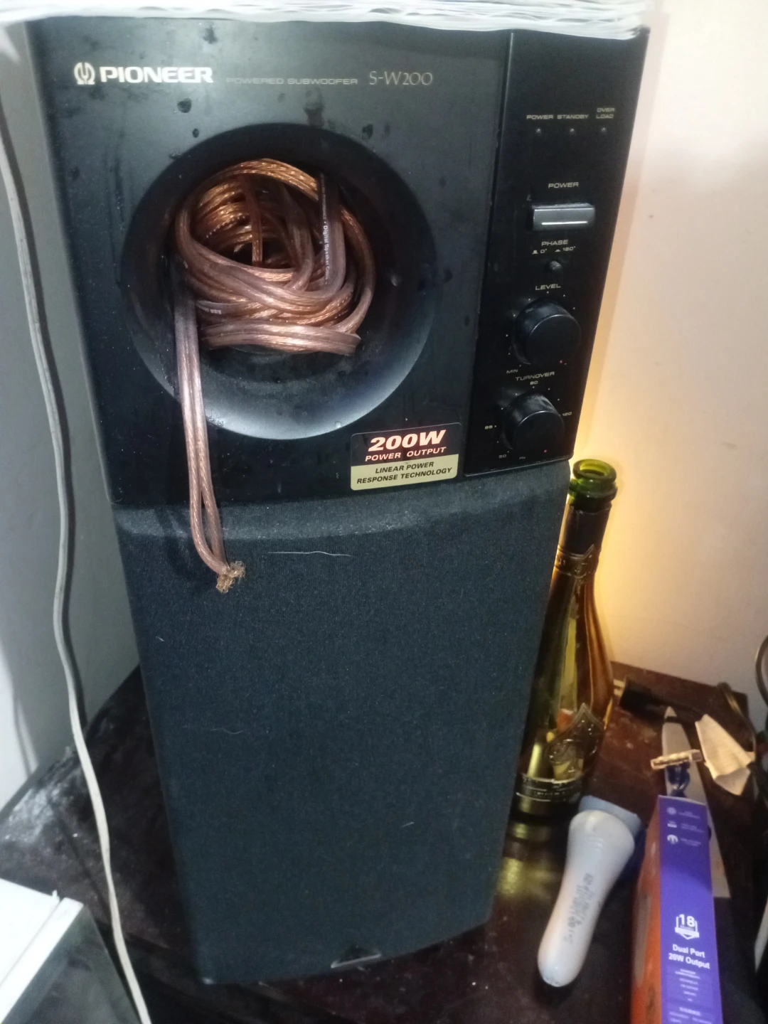 Pioneer S-W200 Powered Subwoofer