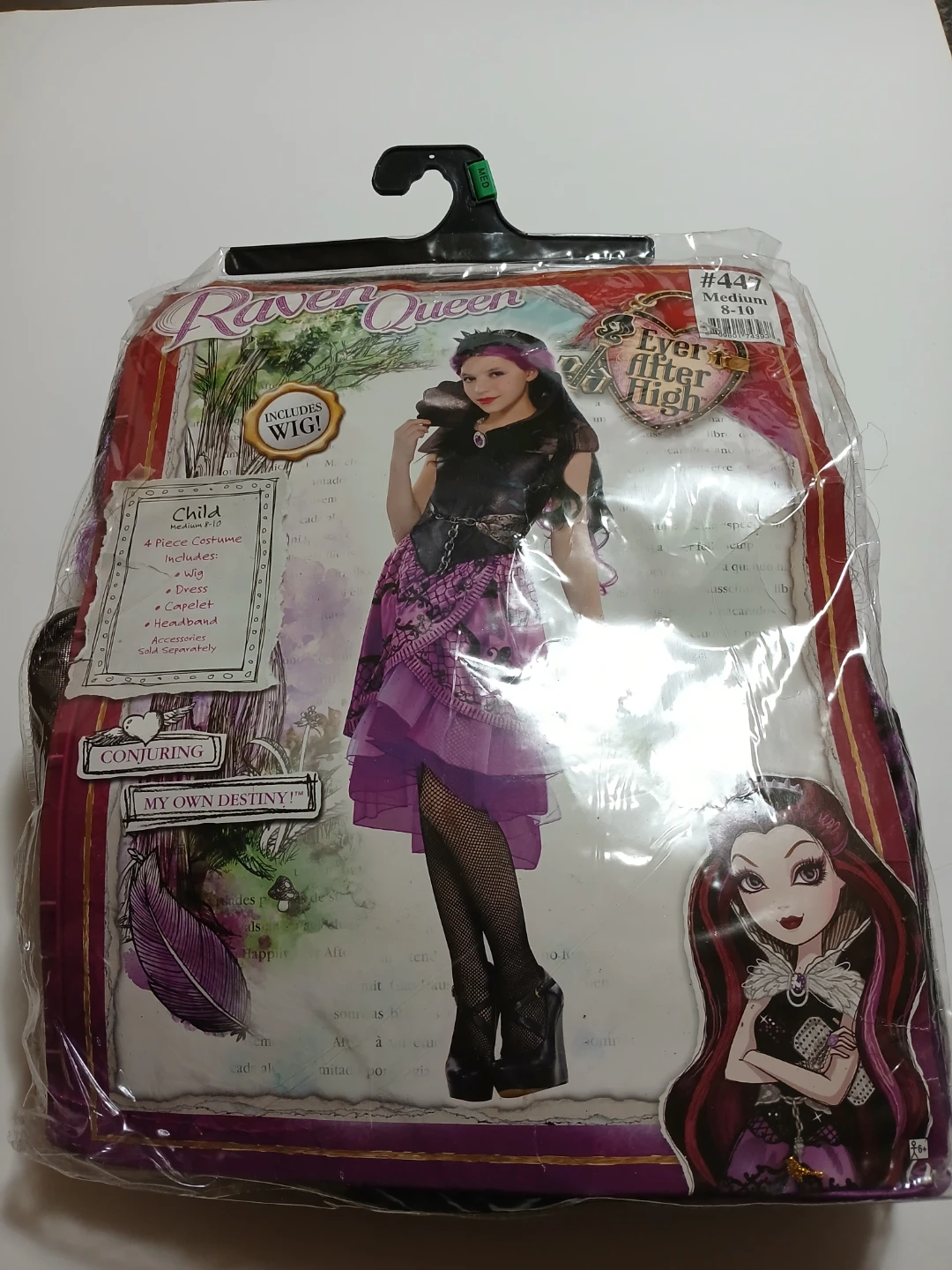 Ever After High Raven Queen Child Costume Medium