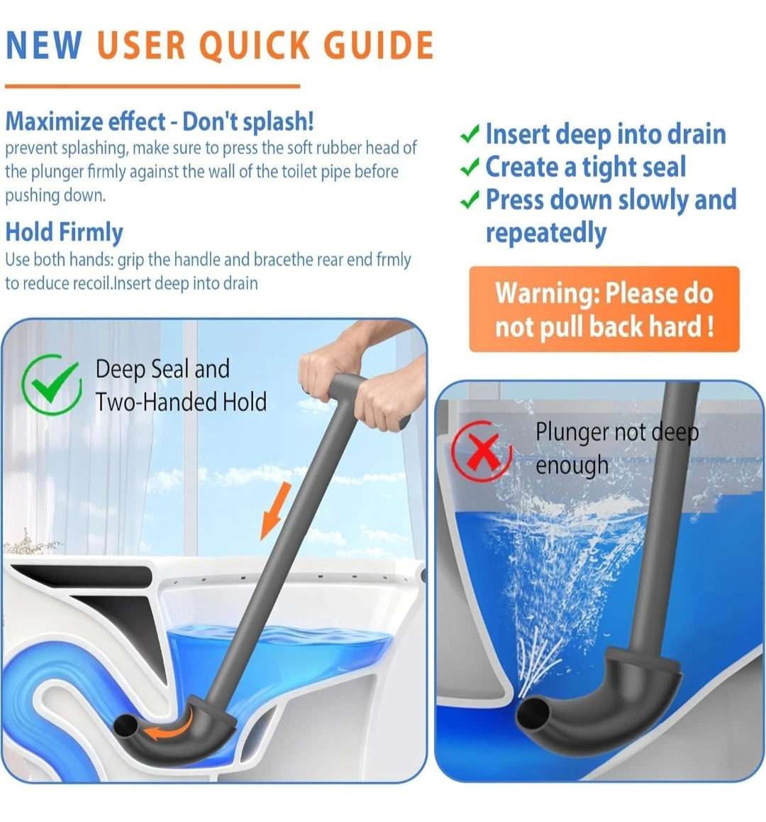 Cinola Toilet Plunger with Automatic Holder - photo 4
