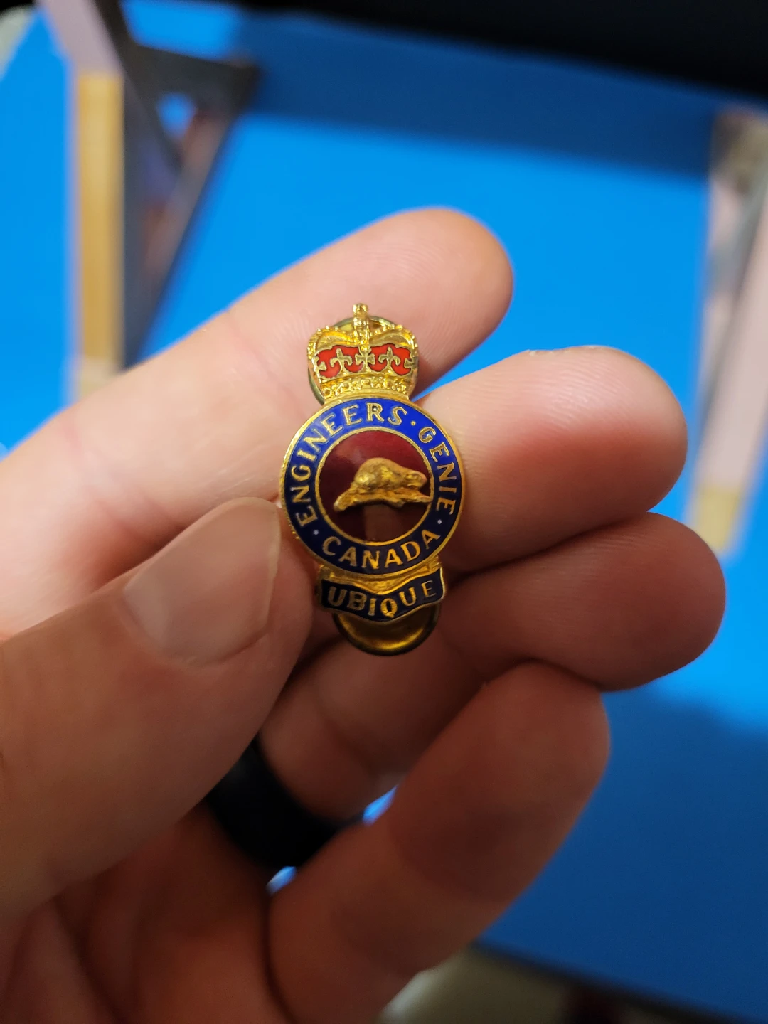 Vintage Canadian Military Engineers Pins - photo 2