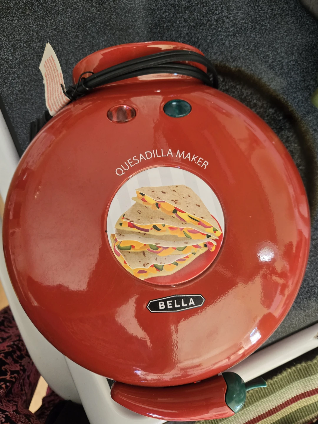 BELLA Red Quesadilla Maker - photo 5