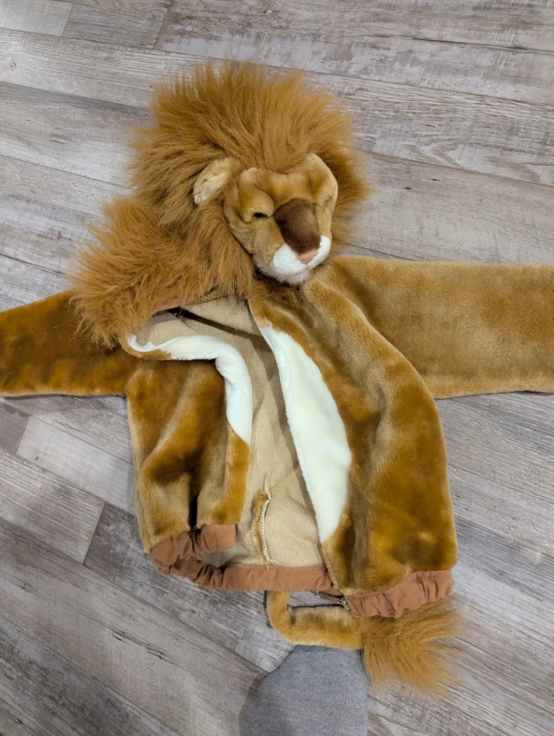 Childrens Lion Costume Jacket