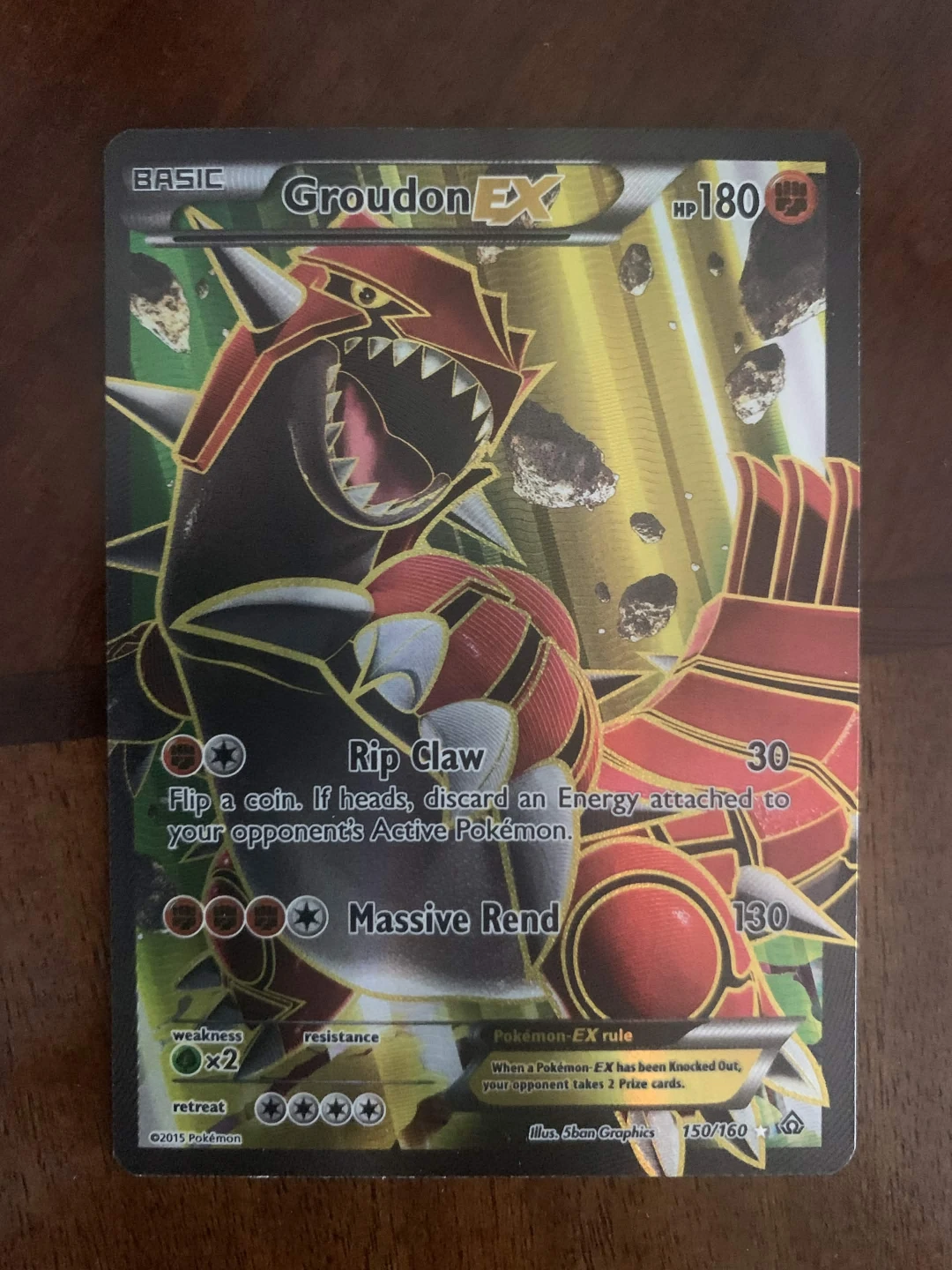 Groudon ex 150/160 - photo 2