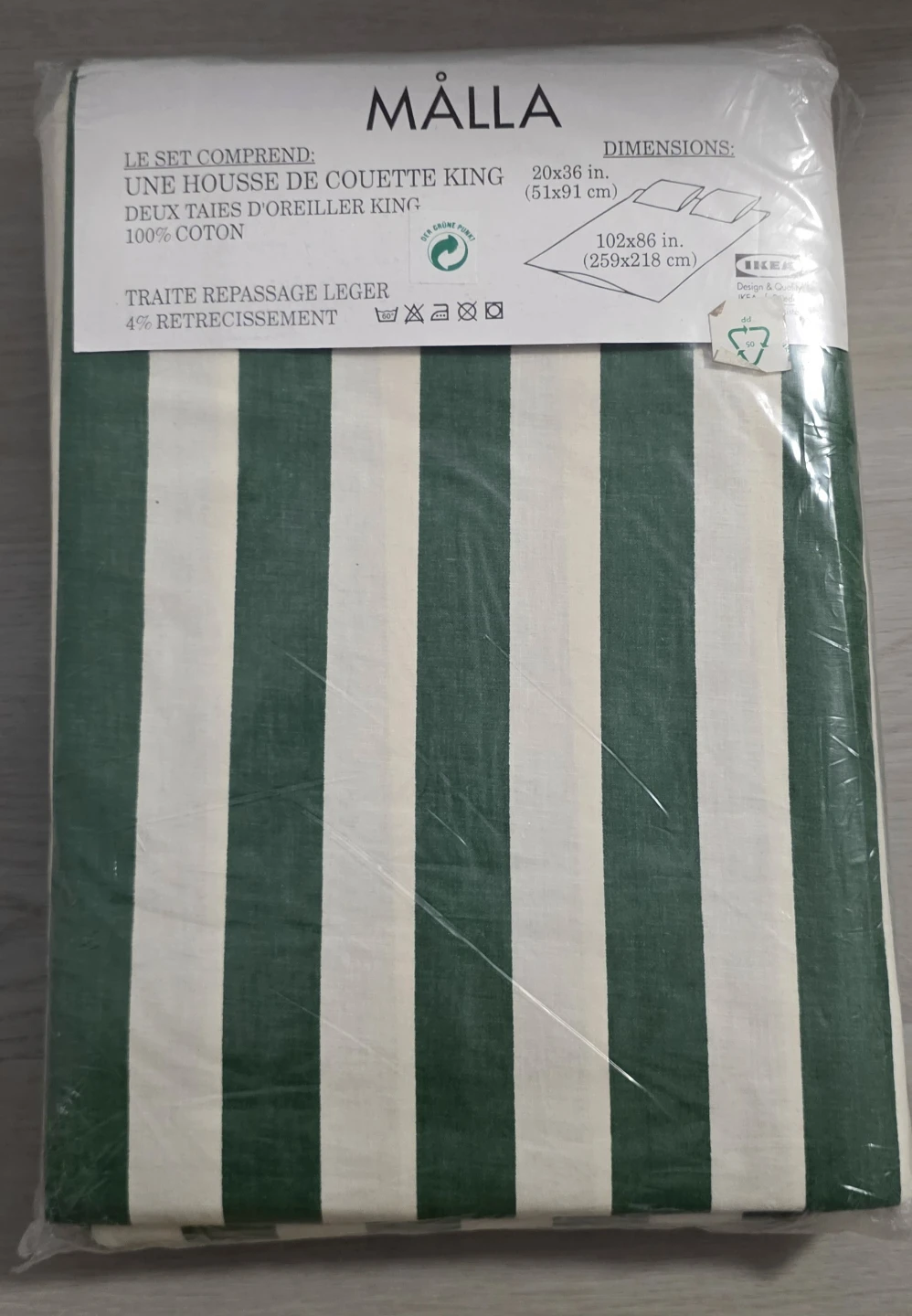 NEW - IKEA Quilt Cover and Pillow Cases - photo 2