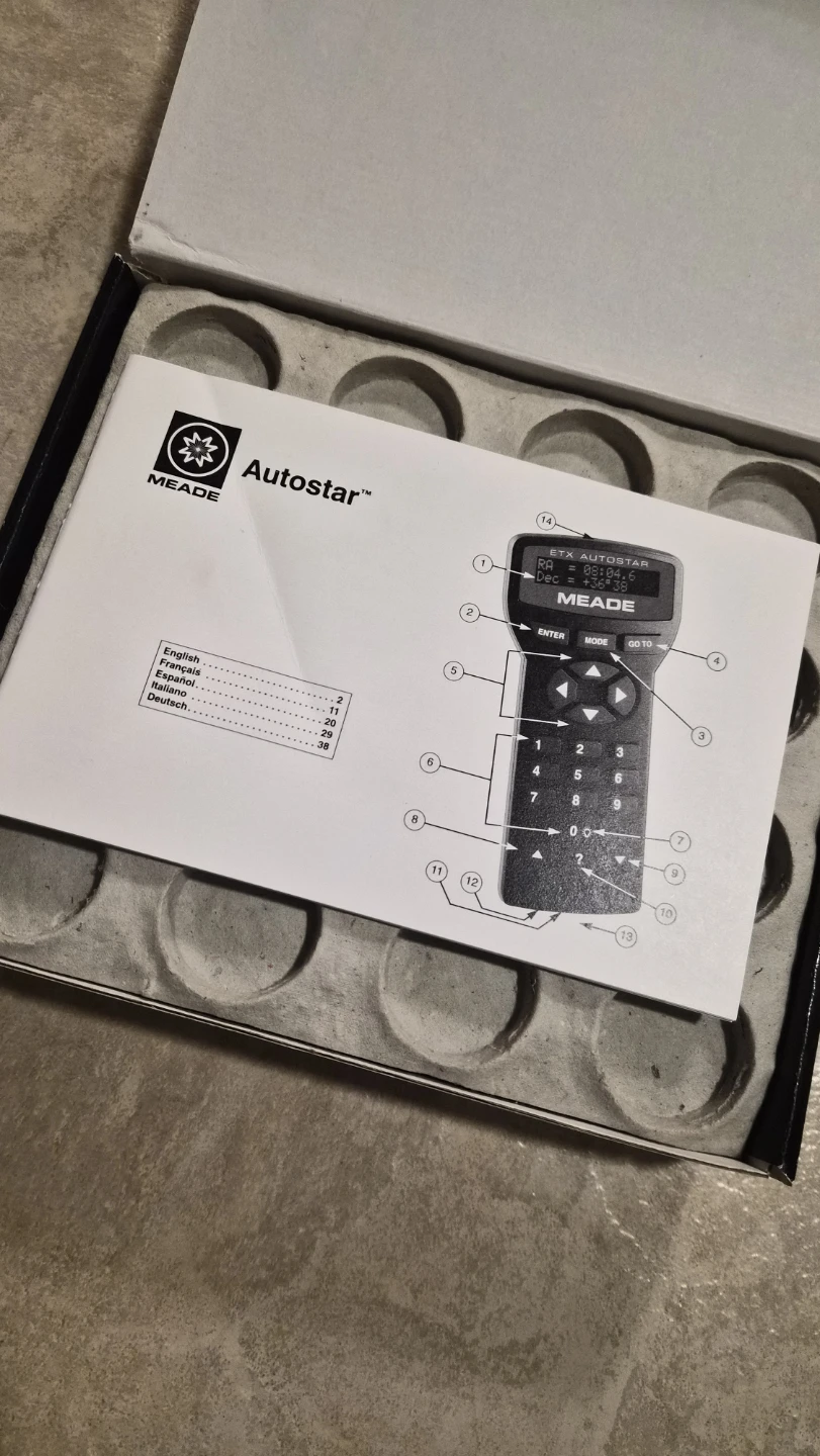 Meade AutoStar #497 Telescope Controller (NEW / Unused) - photo 2