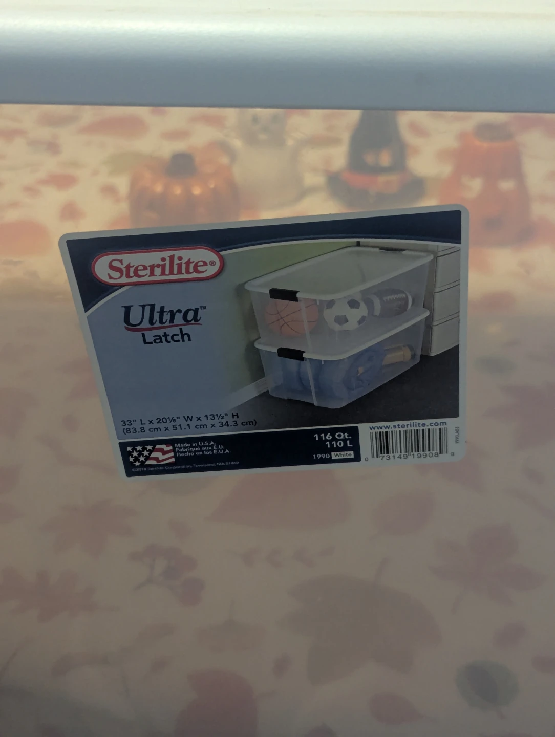 Sterlite Ultra Latch 110L Storage Bin - photo 3