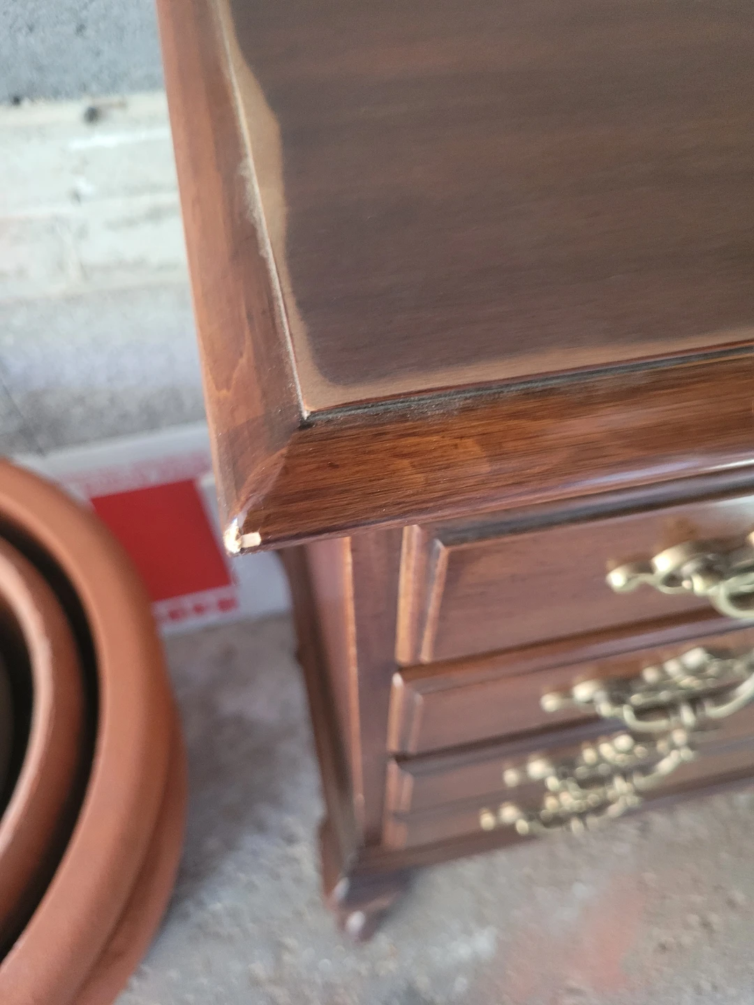 Tall Queen Anne Style Chest of Drawers - photo 4