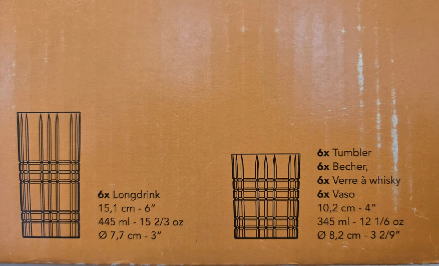 Natchmann Fine Bavarian Crystal Glass Set - photo 4