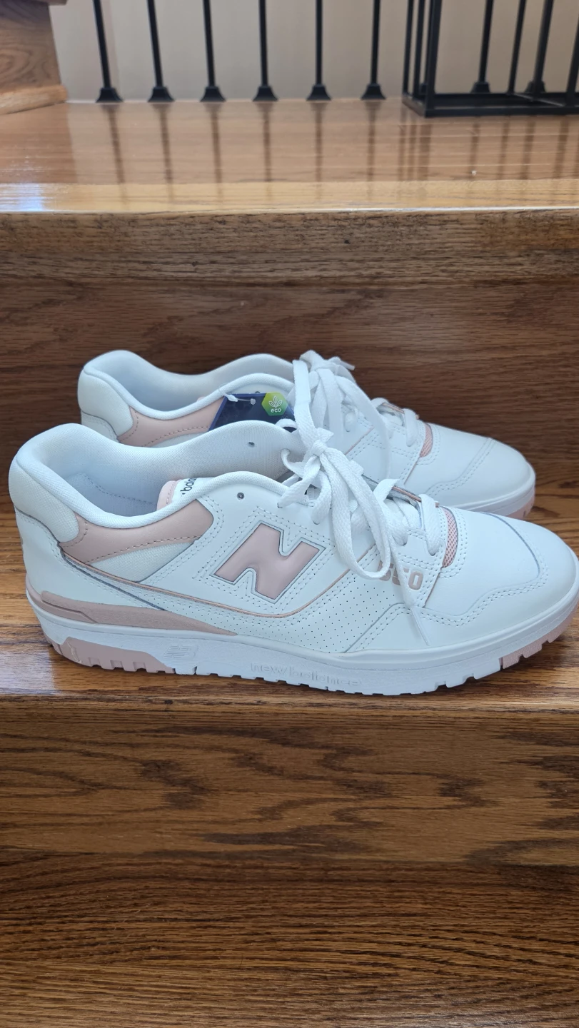 New Balance 550 Women's Sneakers - White/Pink - photo 2