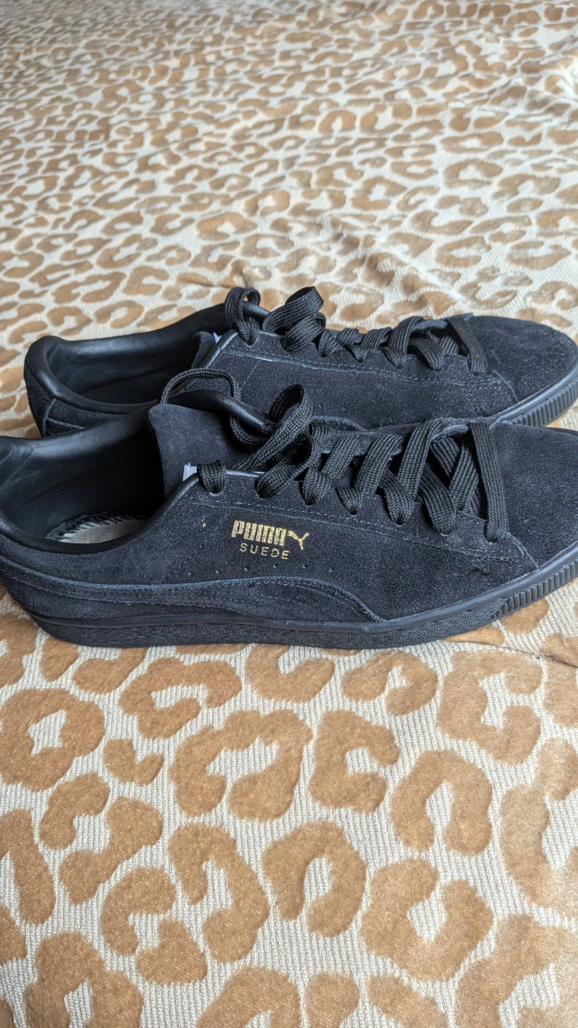 Puma Suede Classic Sneakers Black Size 8.5 (Sold As Is) - photo 2