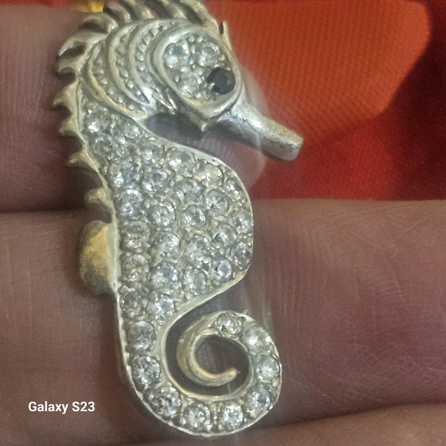 925 Sterling Silver Seahorse Pendant - photo 5