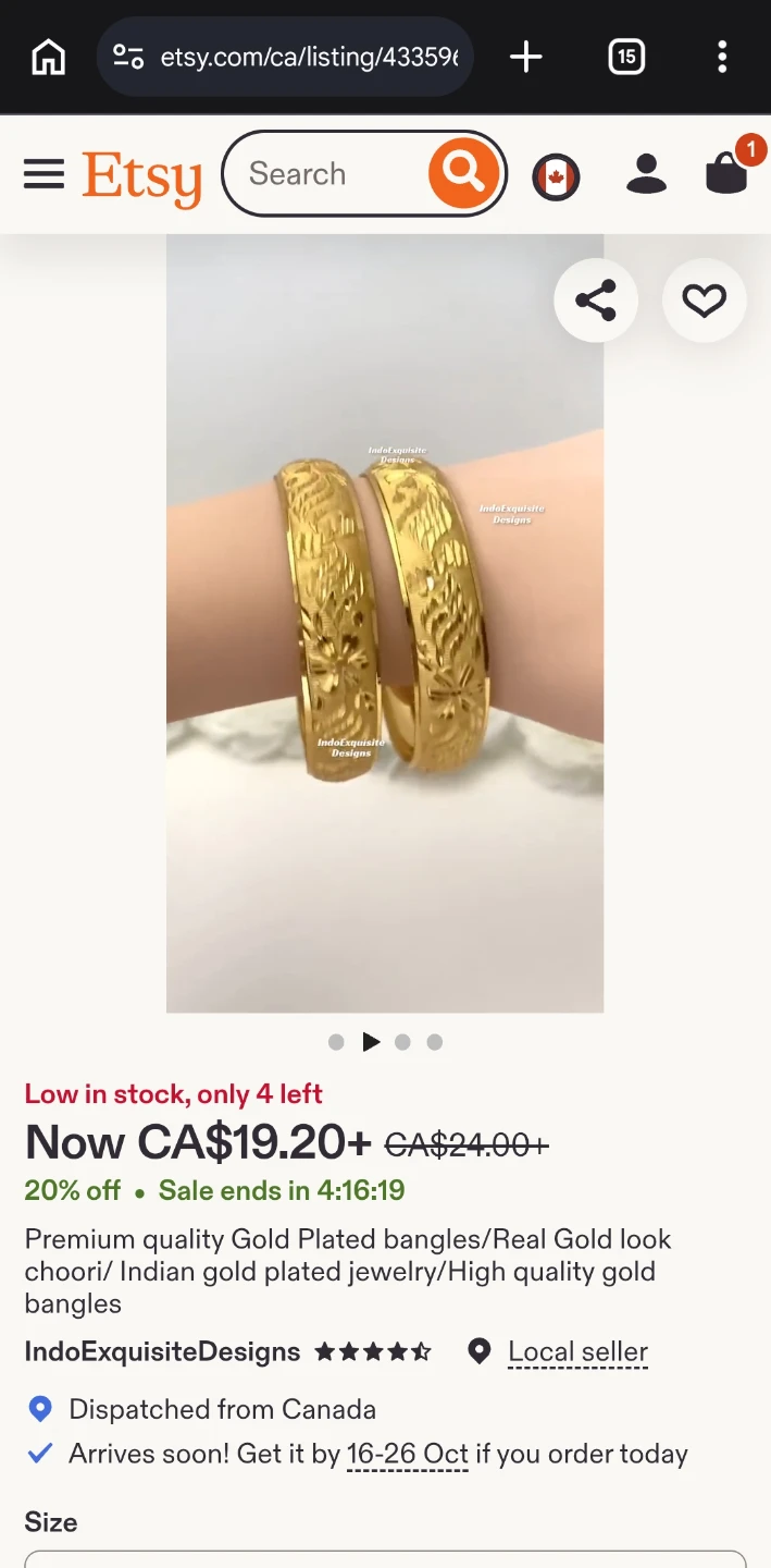 Gold plated stainless steel jewellery - photo 4
