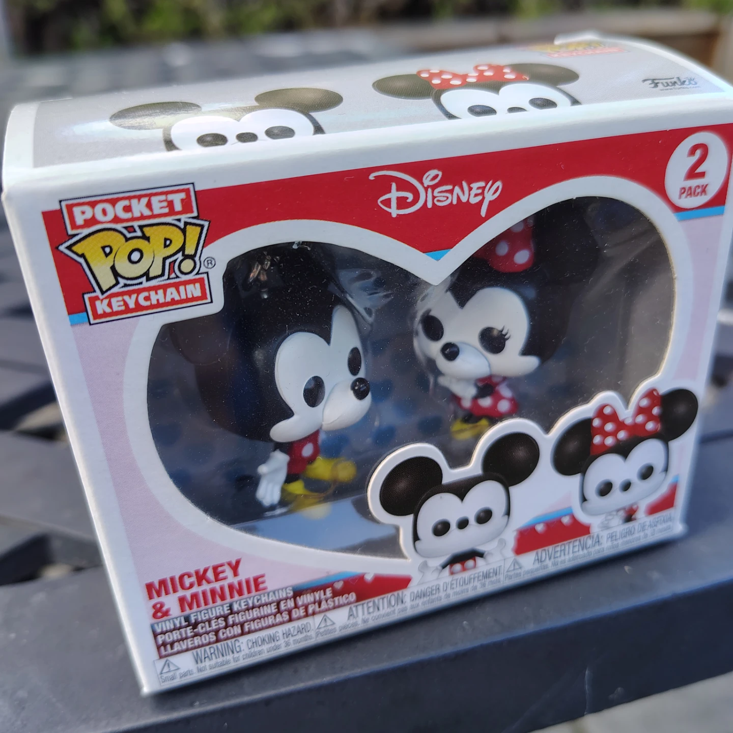 Funko Pocket Pop Keychain Mickey & Minnie 2 Pack