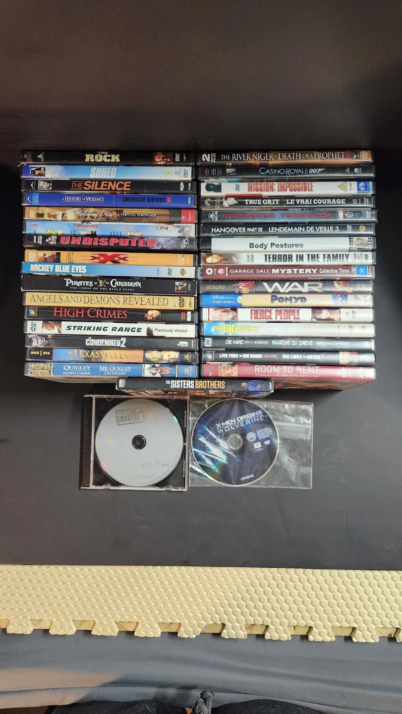 Large Collection of 35 Assorted DVD Movies