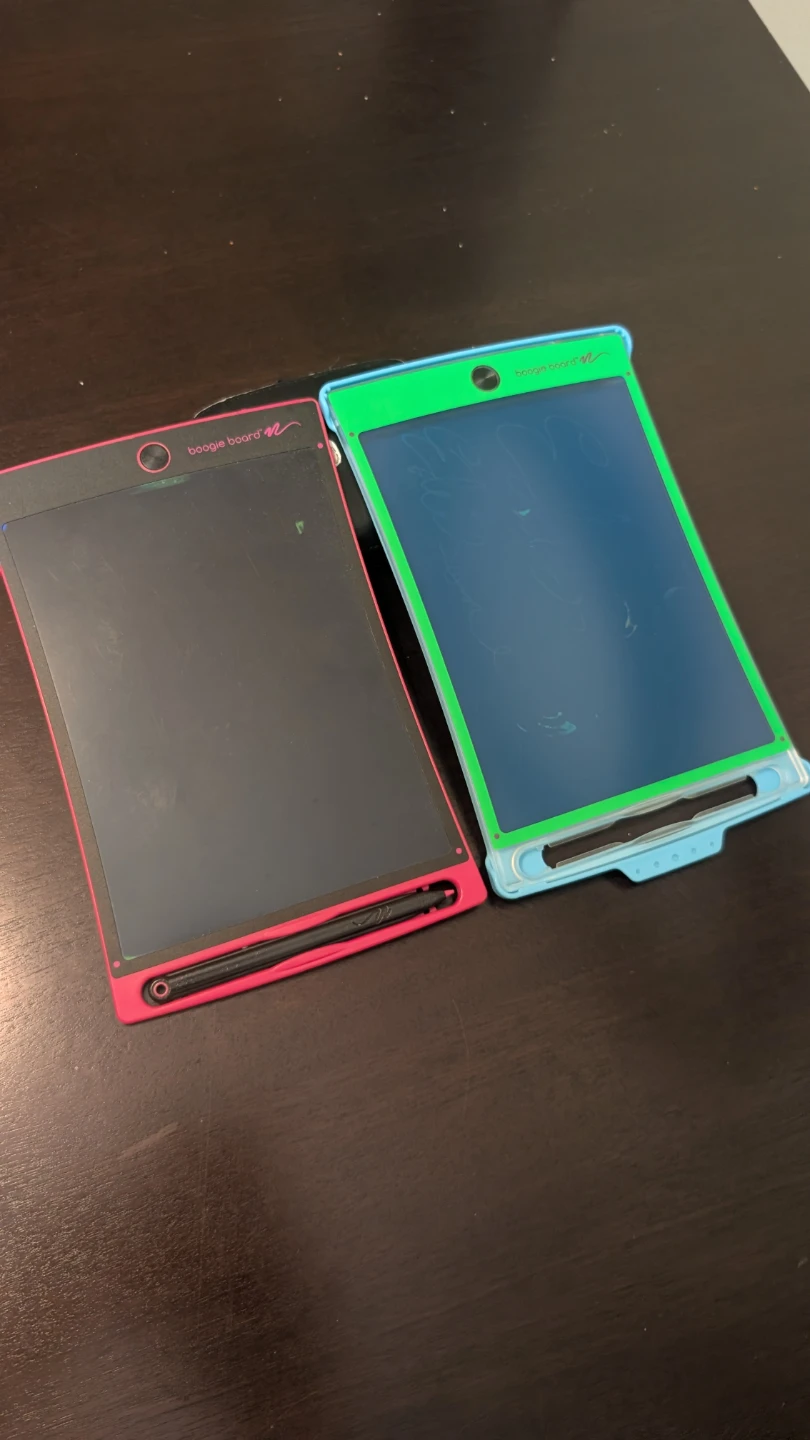 2 Boogie Board Reusable Writing Tablets