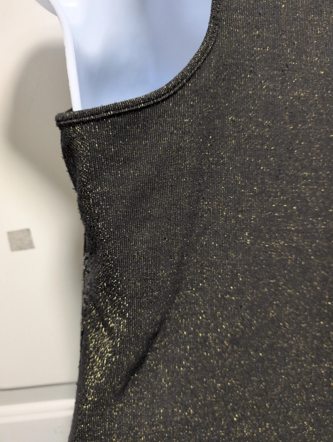 Dynamite Black Shimmer Tank Dress - photo 4