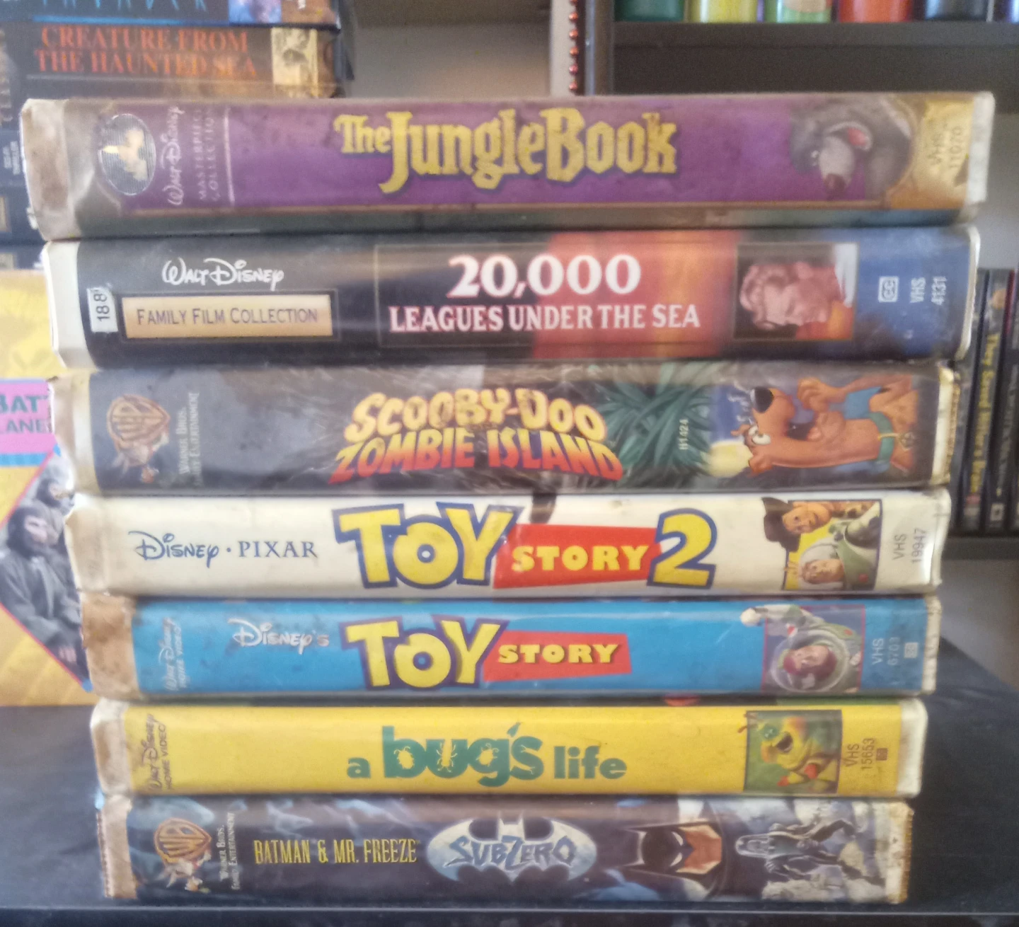 $5 each - Lot of 7 Vintage Family VHS Movies