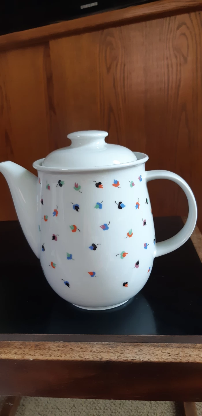 Arzberg Porcelain Teapot and Creamer Set - photo 2
