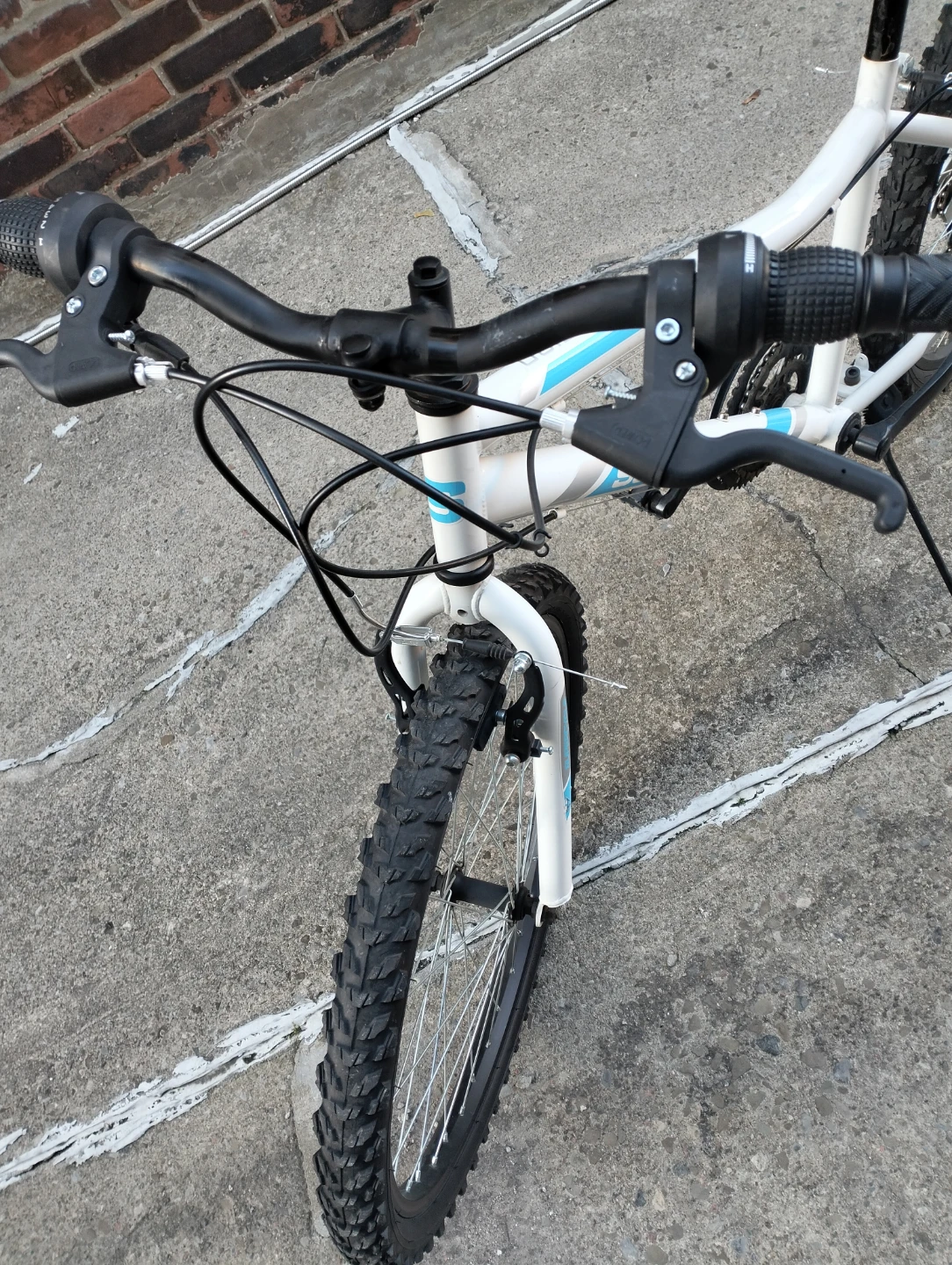 Supercycle Mountain Bike White and Blue - photo 2