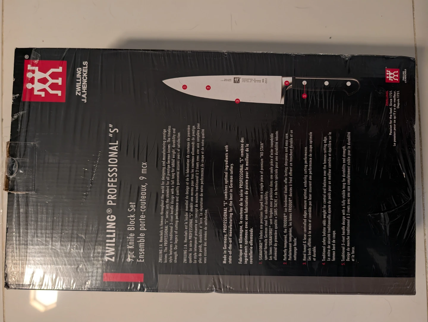 ZWILLING Professional S 9pc Knife Block Set - photo 3