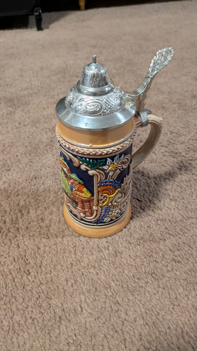 Traditional German Beer Stein