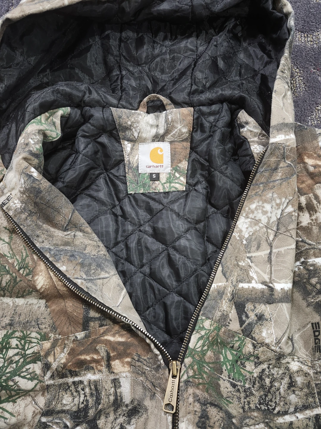 Carhartt Realtree Camo Hooded Jacket - photo 4