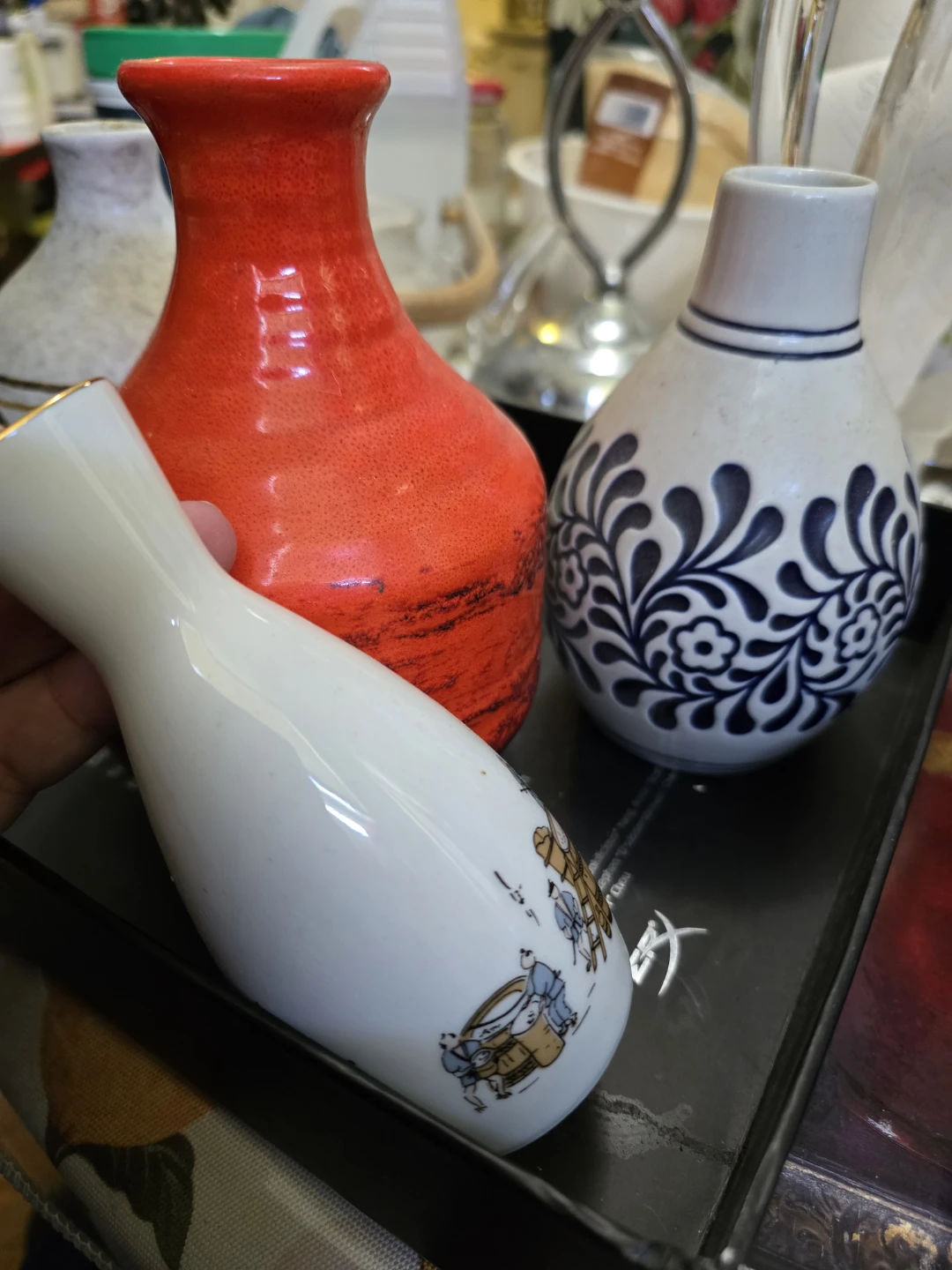 Set of 4 Small Decorative Vases - photo 2