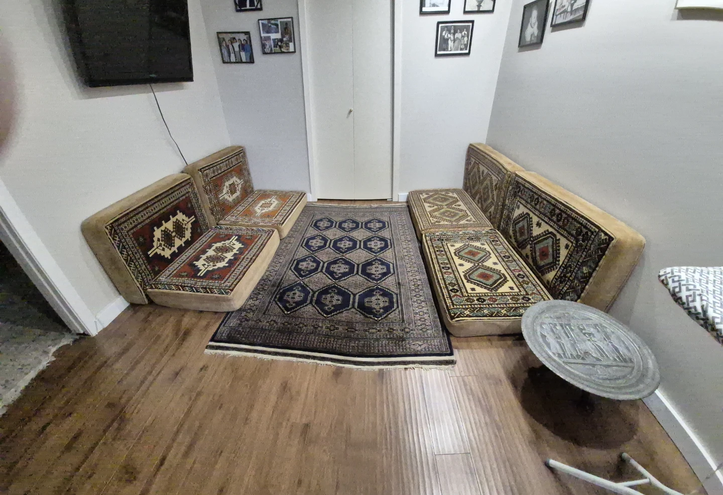 Middle Eastern floor seating set
