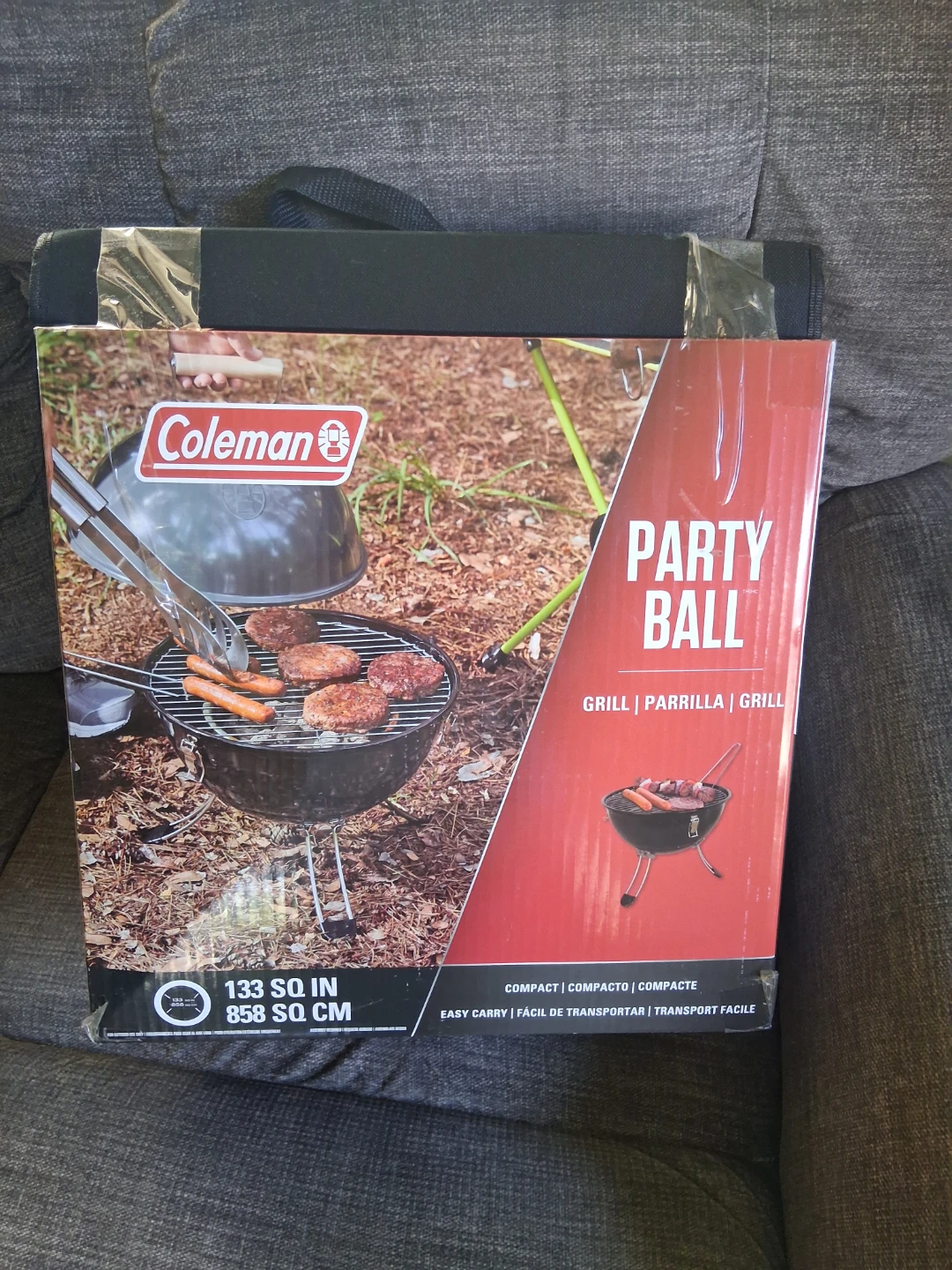 Coleman Party Ball Grill and Digital Thermometer Set