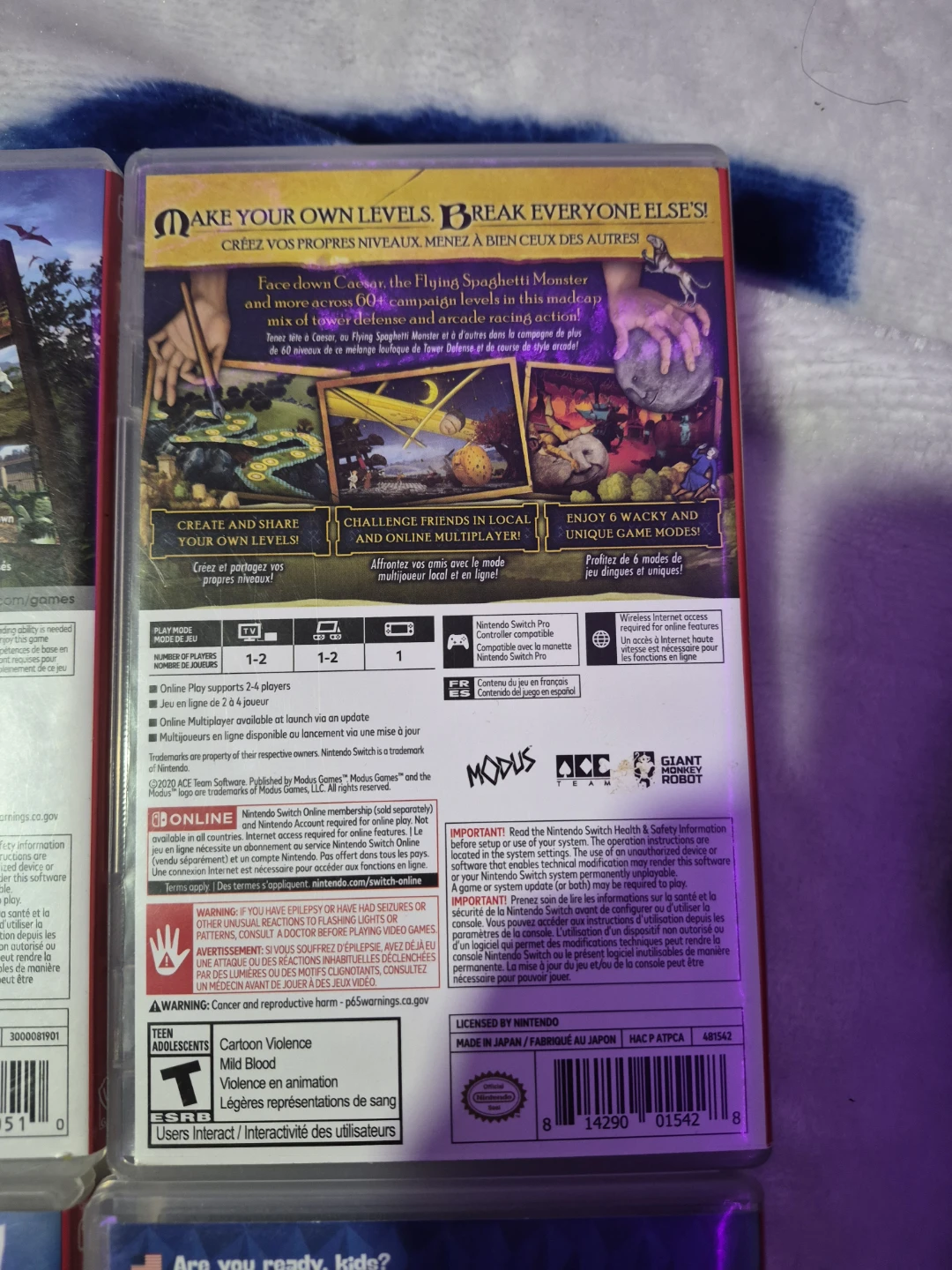 4 Nintendo Switch Games Bundle - photo 5