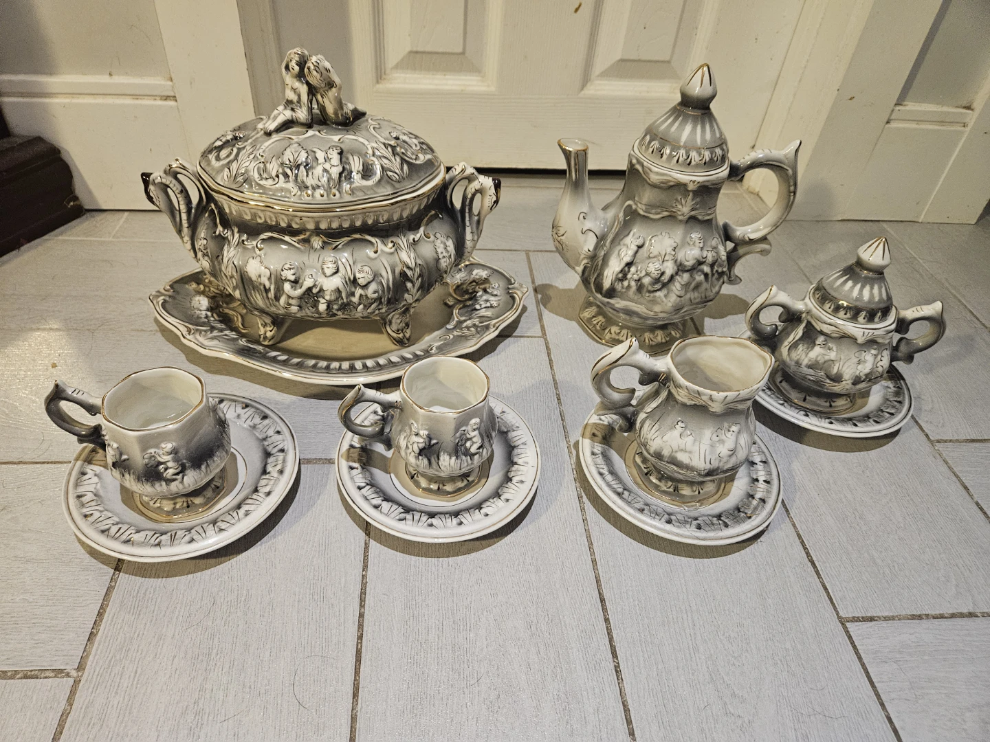 Jose Elias Alcopaca Portugal Tea Set - photo 2