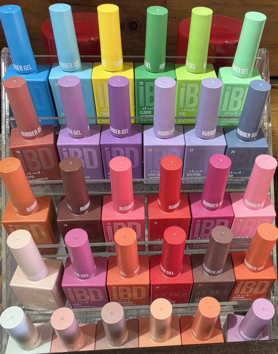 iBD LED/UV Rubber Gel Nail Polish Collection 30 set - photo 5
