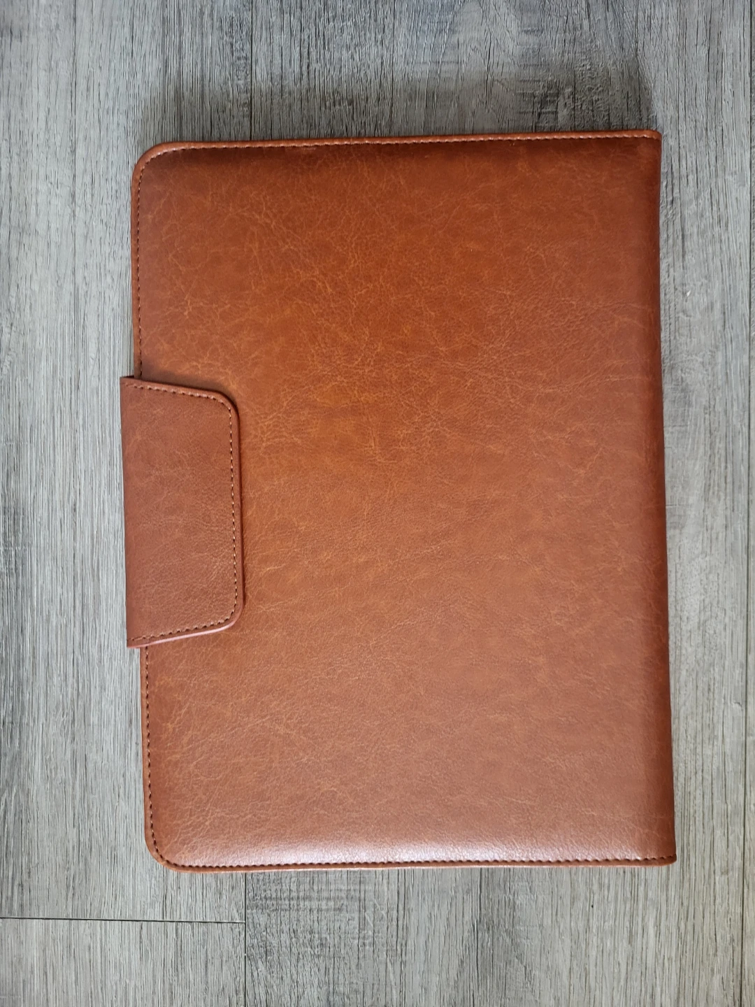 Brown Faux Leather Tablet Case