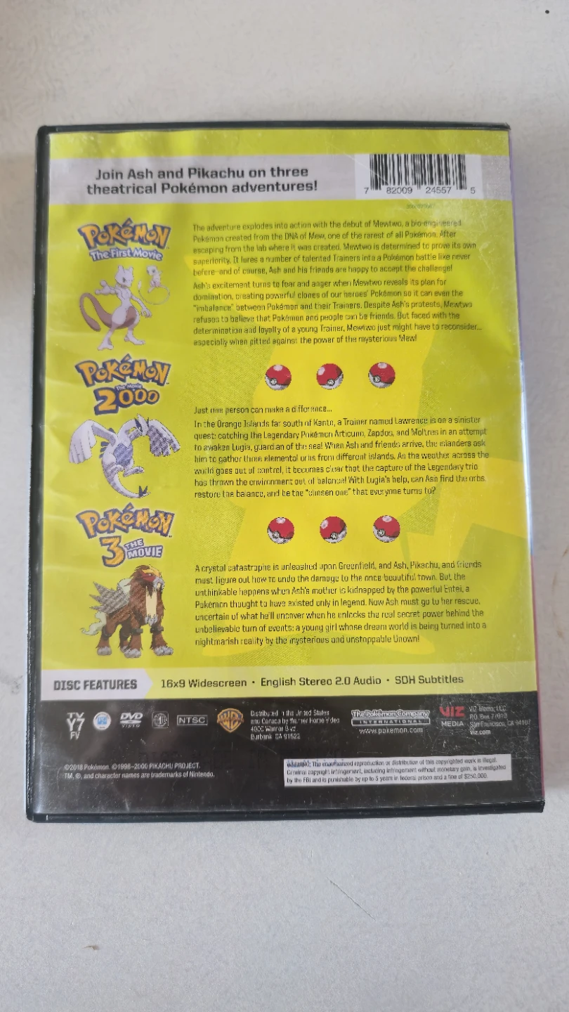 Pokemon Movie Collection DVD - photo 2