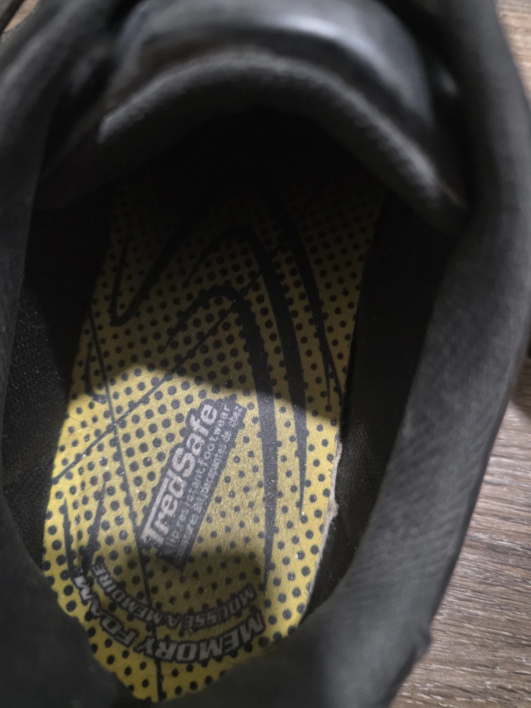 TredSafe Black Slip-Resistant Memory Foam Shoes - photo 3