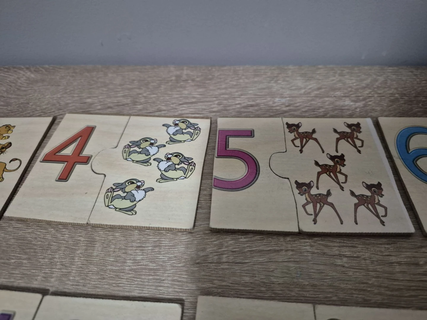 Wooden Number Matching Puzzle Set - photo 3