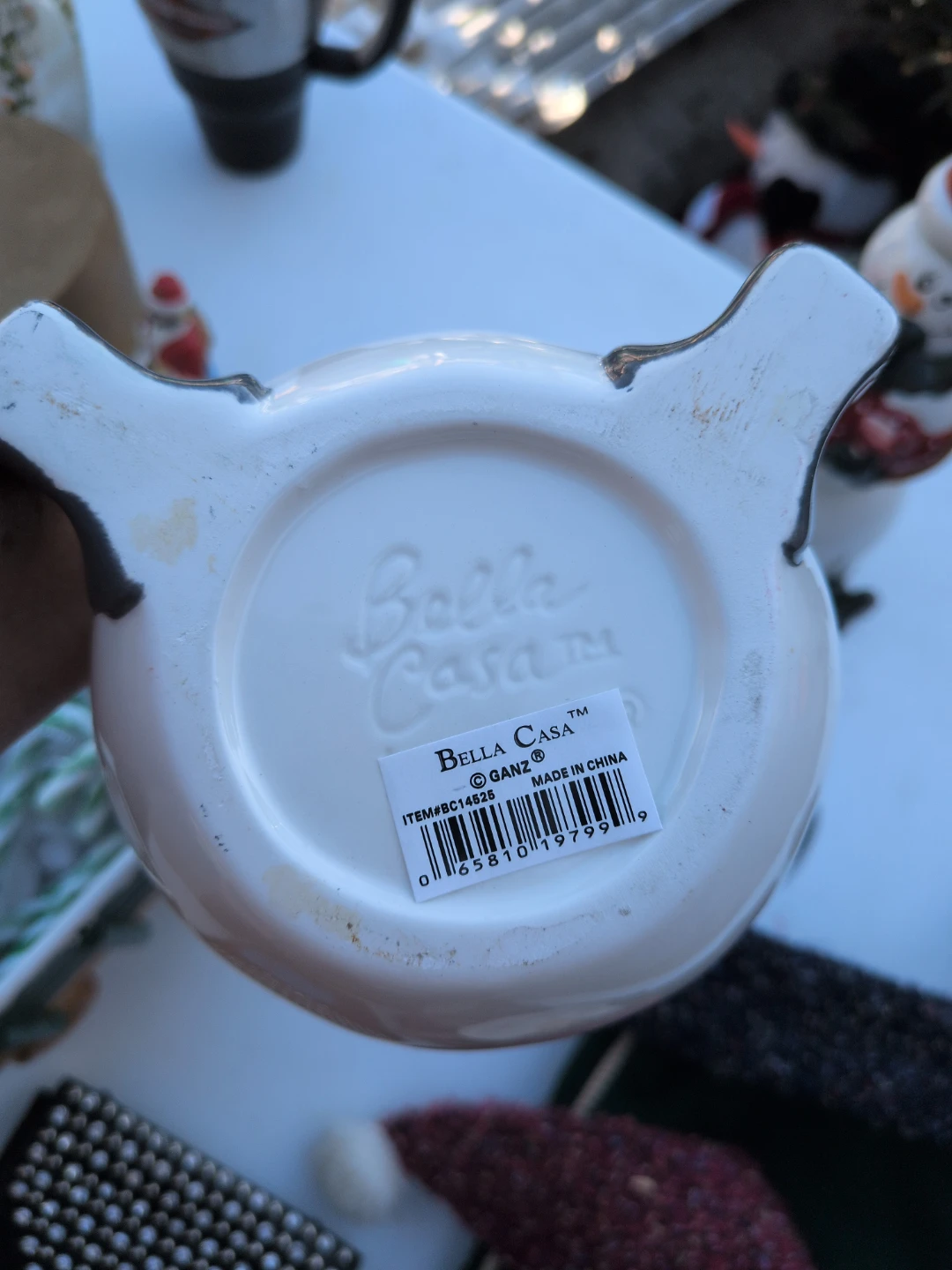 Bella Casa Ganz Snowman Salt and Pepper Shakers - photo 3