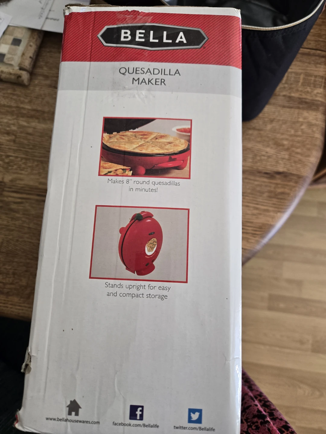 BELLA Red Quesadilla Maker - photo 3