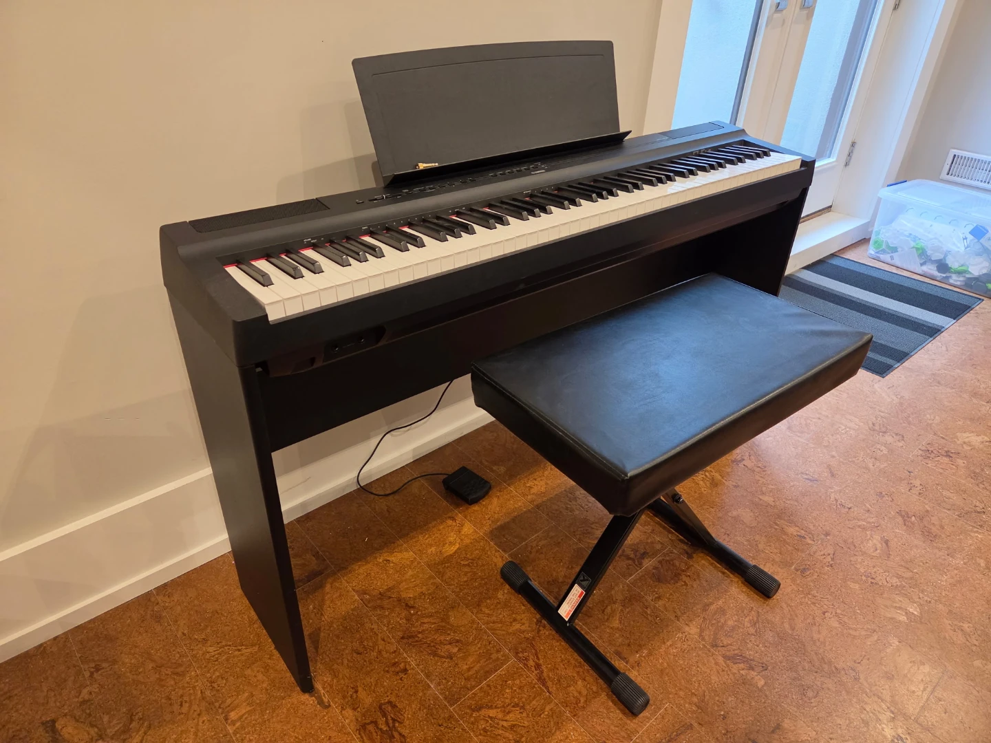 Yamaha P-125 Digital Piano Bundle