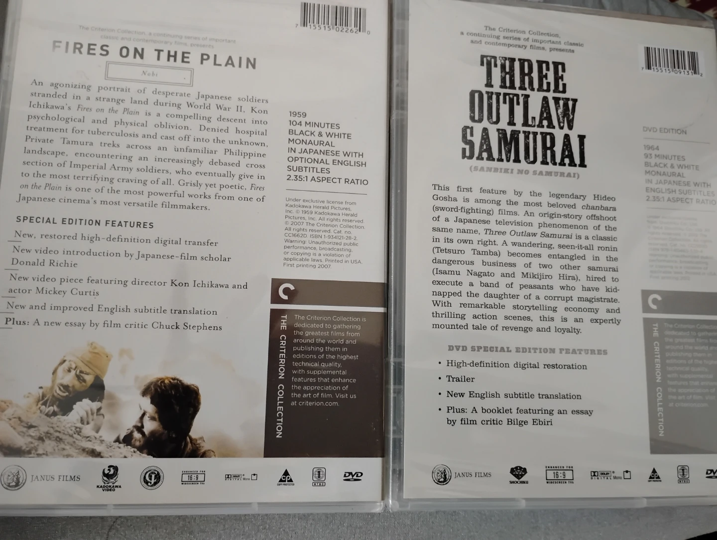 Criterion Collection 10 New Sealed DVD Movies Set 4 - photo 4