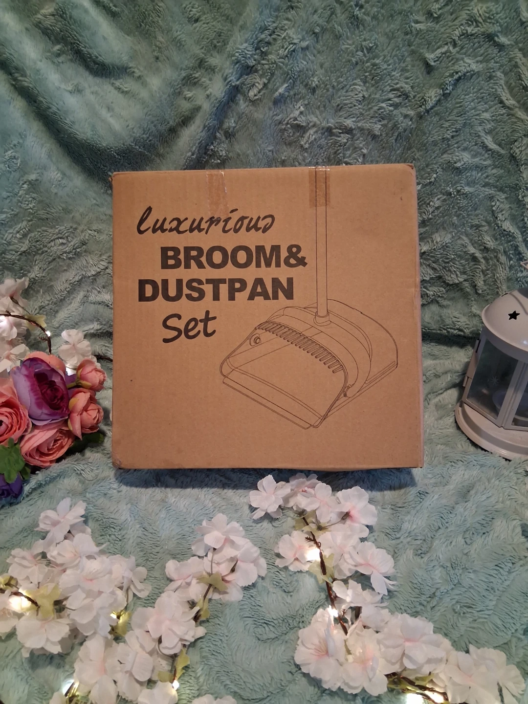 Luxurious Broom and Dustpan Set